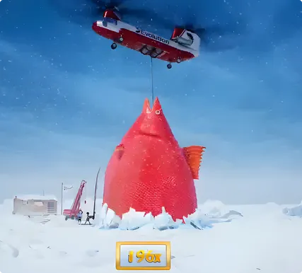 ice fishing bonus round