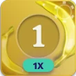 1 spin